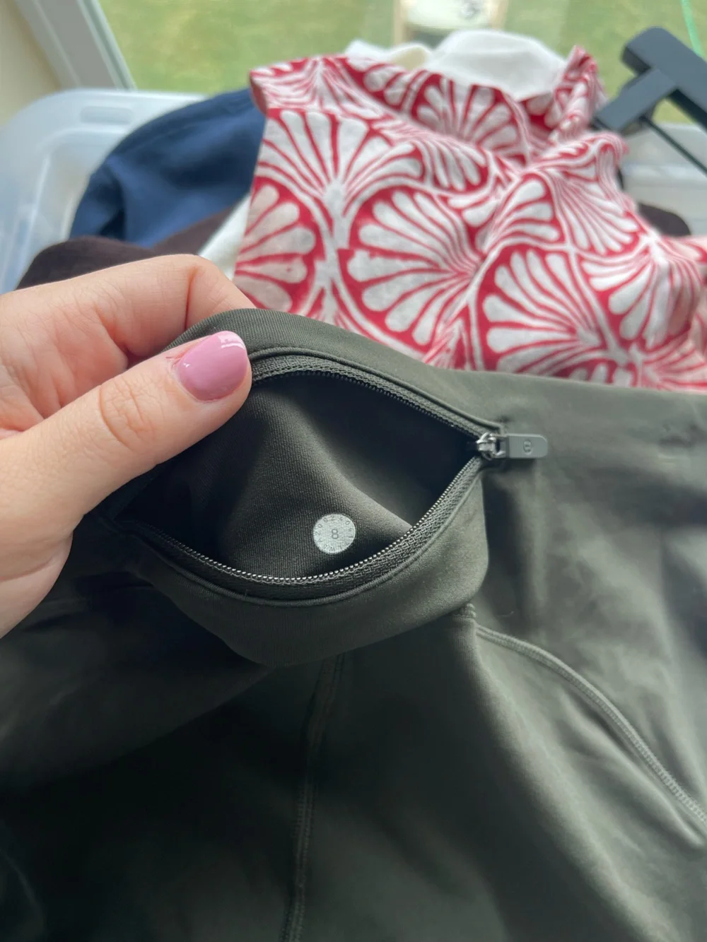 Lululemon Speed Up Tight Dark Olive Size 8